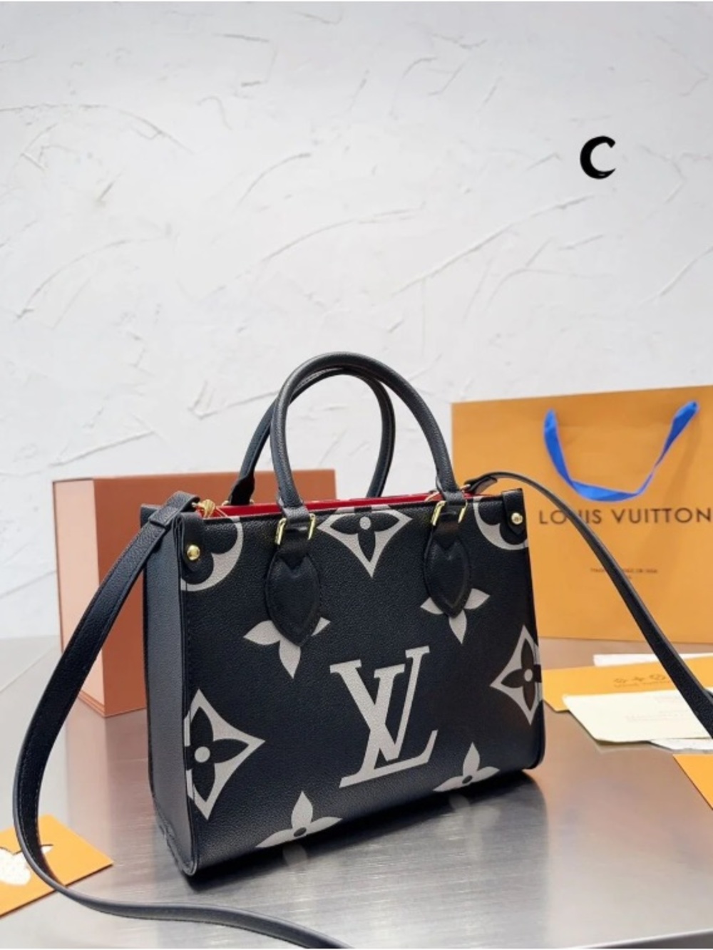 Louis Vuitton Monogram Empreinte Bicolor Black